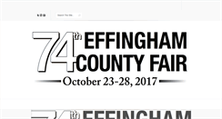 Desktop Screenshot of effinghamfair.org